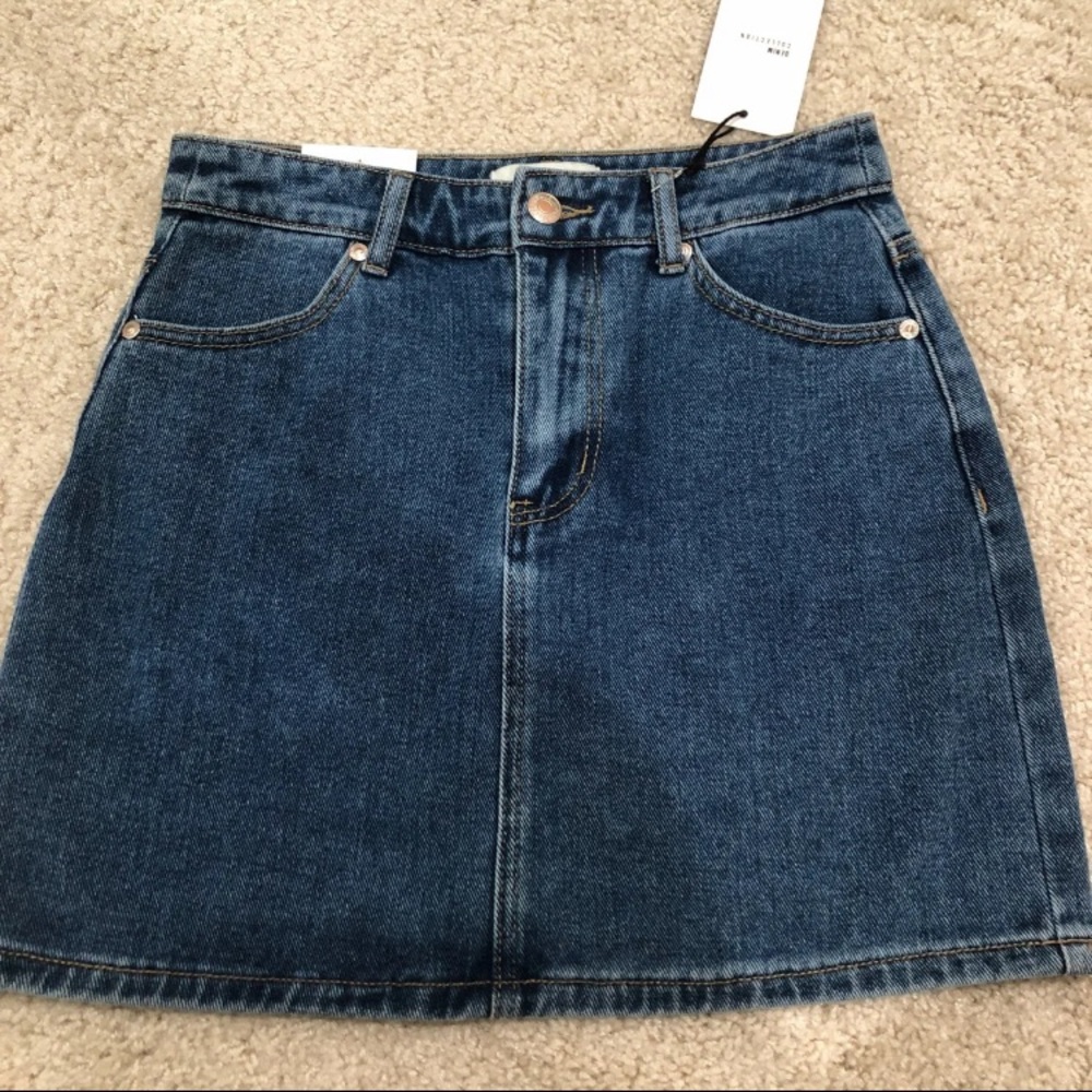 Denim skirt
